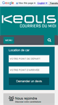 Mobile Screenshot of courriersdumidi.fr